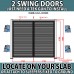 Multi Door Pump Enclosure SQM rate Guide - Ready in 48 hours