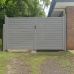 Shale Grey Swing Gates & Screens - CUSTOM Width and Height  - 8 Colour Slats SQM - Ready in 2 working Days