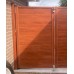 Merbau Alloy Double Swing Gates - CUSTOM Width and Height  -  SQM