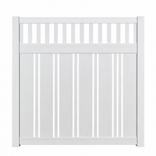 Single Swing Gate- Alternate 38 & 100mm Base with Top 38mm battens Hamptons