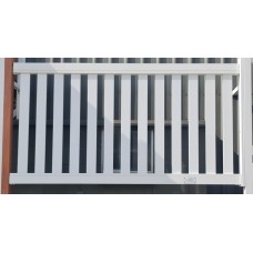 Hamptons Look Vertical Fencing - 50x110 Top and Bottom Rails - Chunky - Cut to Size then you DIY