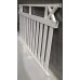 Hamptons PREMADE Fence Panels with CROSSES 2290x1340mm WHITE - Home