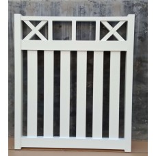 Hamptons Fence Gates Pedx with X