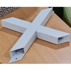 Crosses "X" to suit our Hamptons Fences - Black White Dark Grey