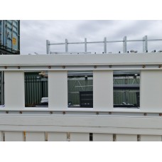 Hamptons Style FENCE PANELS with Slats on TOP and BOTTOM- DIY Kits - 7 Colours