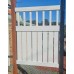 110mm x 50mm Chunky - Vertical Sliding Gate -  110x50 Vertical Rails - 38mm top battens