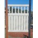 110mm x 50mm Chunky - Vertical Sliding Gate -  110x50 Vertical Rails - 38mm top battens