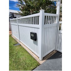 80mm x 50mm Chunky - Vertical Fences -  80x50 Rails - 38mm Top battens