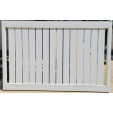 Swing Gate 80mm x 50mm Chunky Vertical -  Top and Bottom Rails - Cut to Size then you DIY