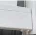 80X50 WHITE Rails for Vertical Slat Fence - Sold per 5.4m length
