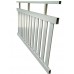 Hamptons PREMADE Fence Panels 2290x1340mm WHITE - Boundary Fence NO X