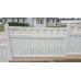 Hamptons Style SLIDING Gates with Slats on TOP and BOTTOM- DIY Kits - 5 colours