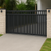 Hamptons Style SLIDING Gates with 65mm Slats on TOP and BOTTOM- DIY Kits - 5 colours