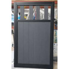 Hamptons Style - 65mm Sla5s - 3 Colours SWING Gates - Slats on TOP & BOTTOM- DIY