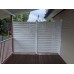 Screens or Fences using 150mm White Slats - We cut to SIZE - Flat packed