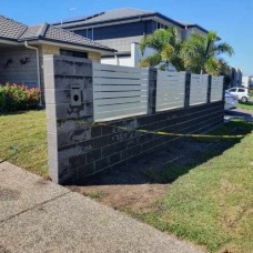 White Slat Infill Panels PER SQM - We cut to SIZE then you take home and DIY I