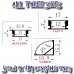 LED Strip Housing - Aluminium Light Channel - Flat U - 4m