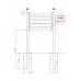 Letterbox Pillars Slat Screen Mail Box Stand with letterbox included
