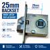 PUSH BUTTON on 1 SIDE - SECURITY LOCK - Silver locks PUSH BUTTON on 1 SIDE - SECURITY LOCK - Silver locks