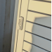 PUSH BUTTON on 1 SIDE - SECURITY LOCK - Black or Silver or White locks