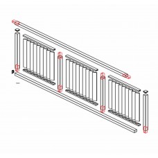 LOUVRE VERTICAL SLAT SLIDING Gates -  SQM Guide