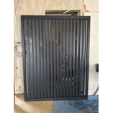 LOUVRE Vertical SLAT Gates & Screens - 65mm Louvres - 50mm Frame LOUVRE Vertical SLAT Gates & Screens - 65mm Louvres - 50mm Frame