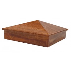 Merbau Post Cap 150x150mm 6" Pyramid cap - Aluminium Caps