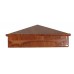 Merbau Post Cap 150x150mm 6" Pyramid cap - Aluminium Caps