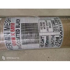 Galvanized Wire Vermin Mesh PICKUP Fencing 990mm x 25m - 6mm x 6mm Squares BLACK