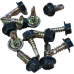 17mm Black Screws x100 - For U Clips 17mm Black Screws x100 - For U Clips