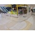 960h Post Picket PVC Fence **Pickup** White Temporary Portable Fencing Events