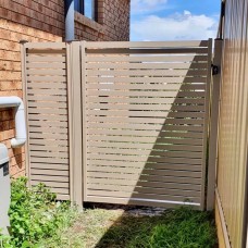 Paperbark Slat Gates Made to Measure Entrance or Side gates - Custom - SQM PRICE
