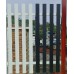 Picket Fencing 100 mm Slats - White or Black or Dark Grey Pickets Custom Size