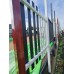 Picket Fencing 100 mm Slats - White or Black or Dark Grey Pickets Custom Size