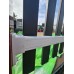 Picket Fencing 100 mm Slats - White or Black or Dark Grey Pickets Custom Size
