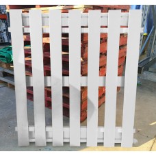 Picket Gates 65 or 100 mm Slats - Hamptons White - Pickets Custom Size