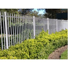 Security Fencing - Custom sizes - Spike top - Black or Dark Grey or White Spear top or Flat