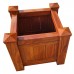 Aluminium Planter Box Custom Sizes high quality White, Grey, Black, Merbau