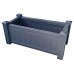 Aluminium Planter Box Custom Sizes high quality White, Grey, Black, Merbau