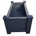 Aluminium Planter Box Custom Sizes high quality White, Grey, Black, Merbau