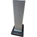 Post base Holder for concrete anchoring fits inside 76mm posts Bases Black and White