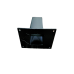 Post base Holder for concrete anchoring fits inside 100mm posts Bases Black and White