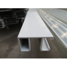 SCREW U-Channel Rails for Vertical Slat Fence - 7 Colours -  Per LM - Balustrading Gates