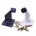 Slat Sliding Gate Roller Kit - Black and 7m Track