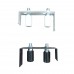 Slat Sliding Gate Roller Kit - Black and 7m Track