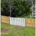 VERTICAL RAKED Sliding Slat Gate VERTICAL GATES SLATS  - SQM Guide