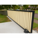 Sliding Slat Gate VERTICAL SLATS - Made to Measure from Slats - SQM PRICE Gates