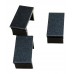 F Channel - 4m slat holder End Concealer 8 colours