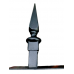 Black Spear tops - 600mm - 180mm High Spike