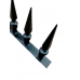 Black Spear tops - 600mm - 180mm High Spike